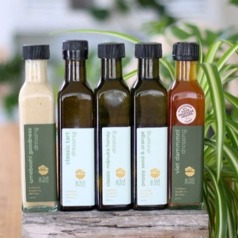 TRIO DRESSINGS GIFT BOX - CLASSIC TART, UMEBOSHI GOODNESS, VIET DAMMN!!